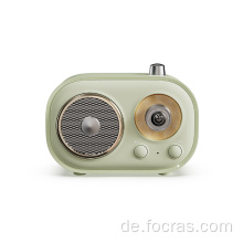 Tragbare Bluetooth-Vintage-Lautsprecher mit kraftvollem Sound